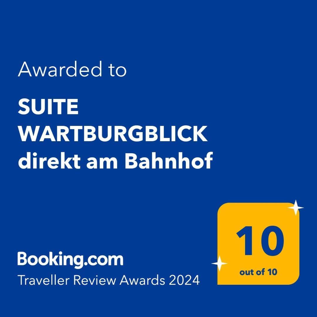 Suite Wartburgblick Direkt Am Bahnhof Eisenach Zewnętrze zdjęcie